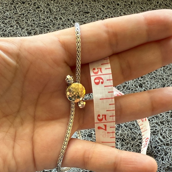 John Hardy Silver Bracelet with Gold - Picture 9 of 9